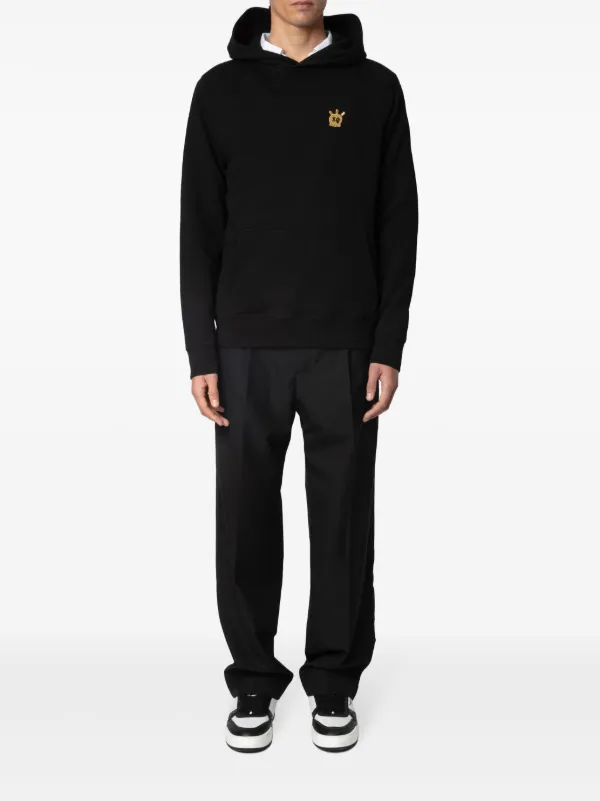 Zadig&Voltaire Hoodie Sanchi Mo Skull Xo | Noir | FARFETCH FR