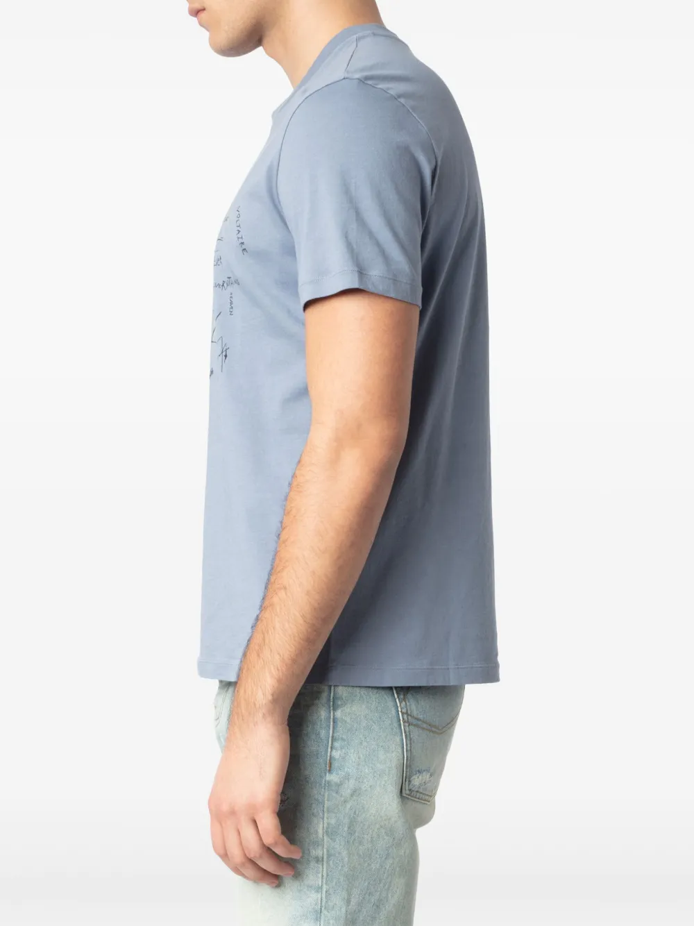 Zadig&Voltaire Tommy T-shirt Blauw