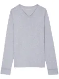 Zadig&Voltaire Monastir long-sleeve T-shirt - Grey