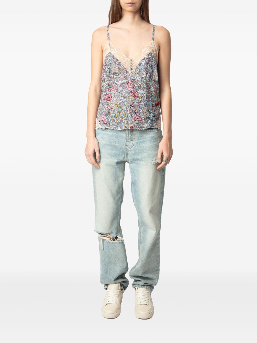 Zadig&Voltaire Cyoko top - Blauw