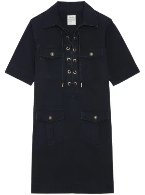 moncler denim dress Moncler Denim Shirt Dress