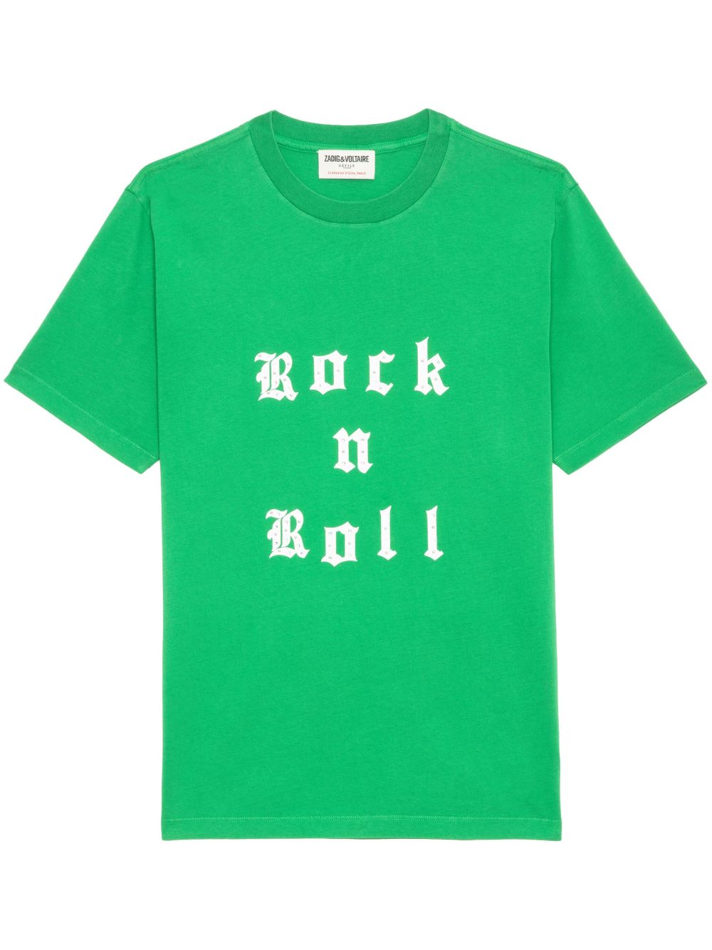 Zadig&Voltaire t-shirt Edwin Rock and Roll - Vert