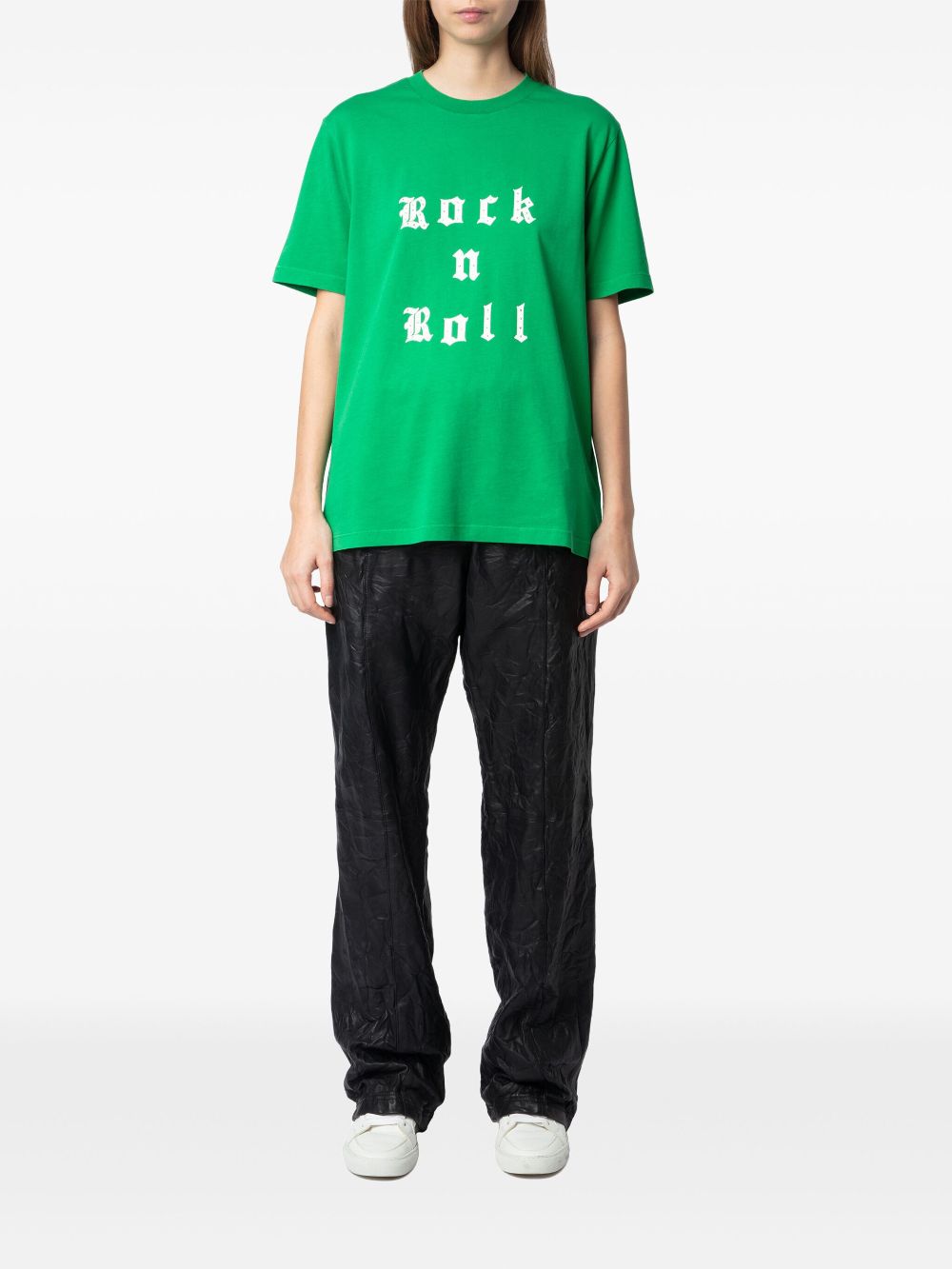 Zadig&Voltaire Edwin Rock and Roll T-shirt - Groen