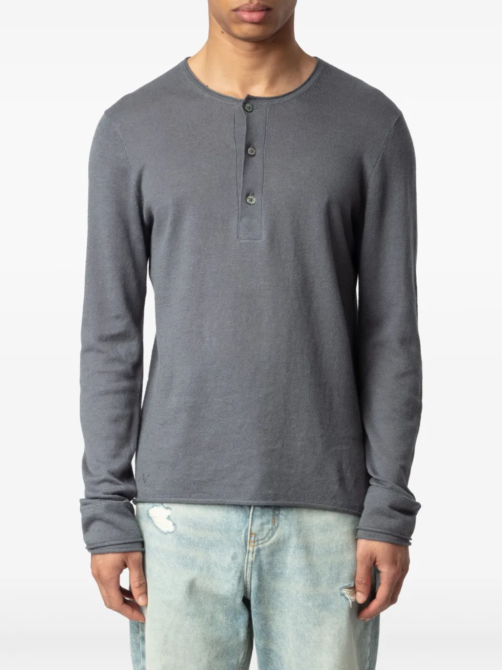 Zadig&Voltaire Veiss T-shirt Grijs