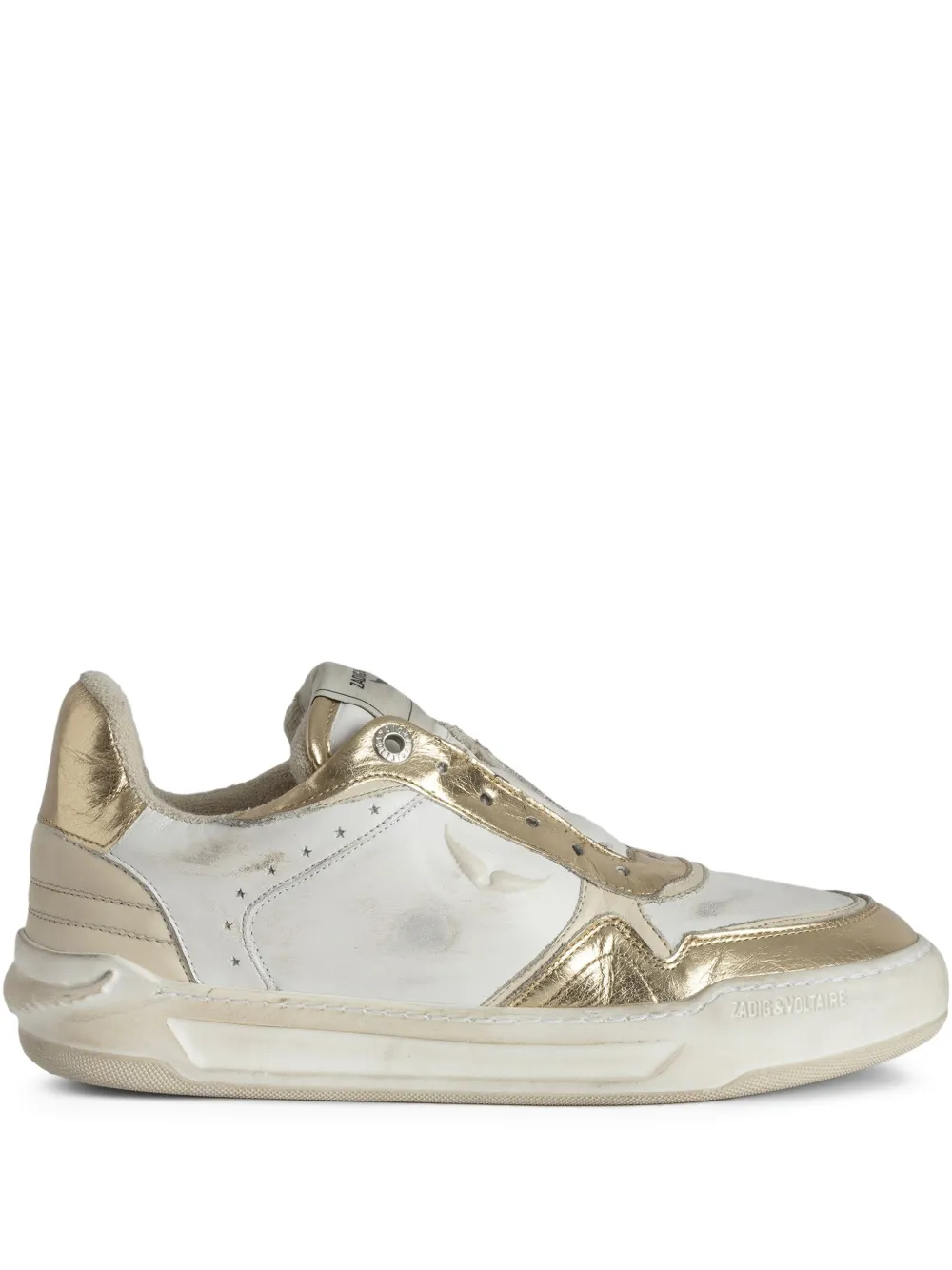 Zadig&Voltaire Wings sneakers Wit