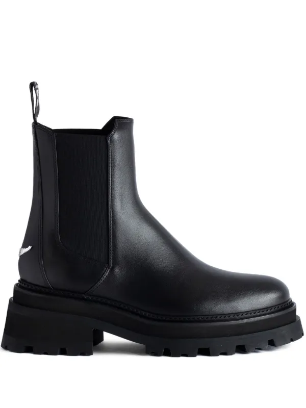 Zadig&Voltaire Bottines Chelsea Ride | Noir | FARFETCH FR