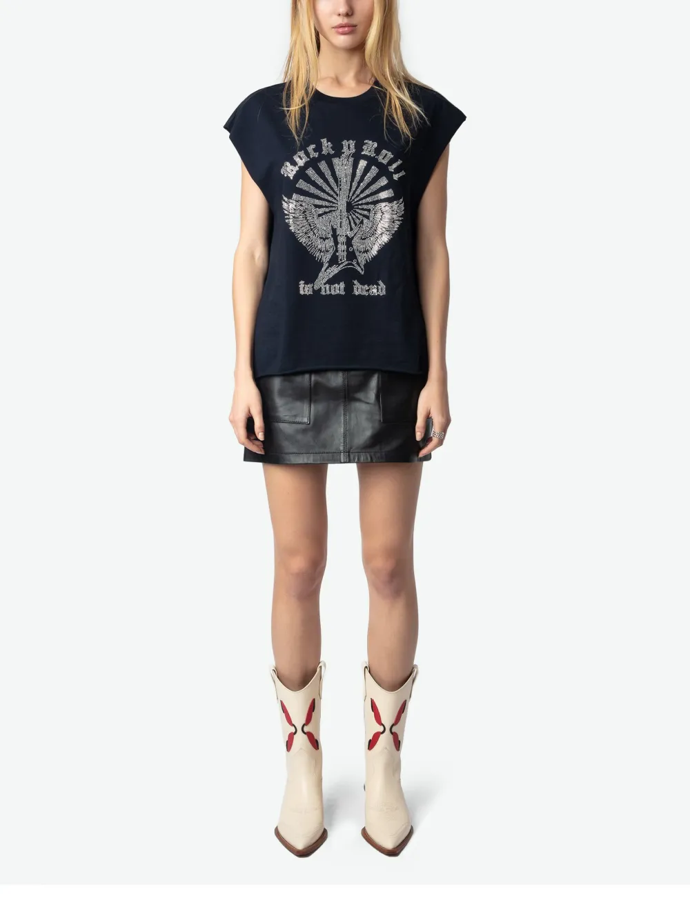 Zadig&Voltaire Cloe T-shirt - Blauw