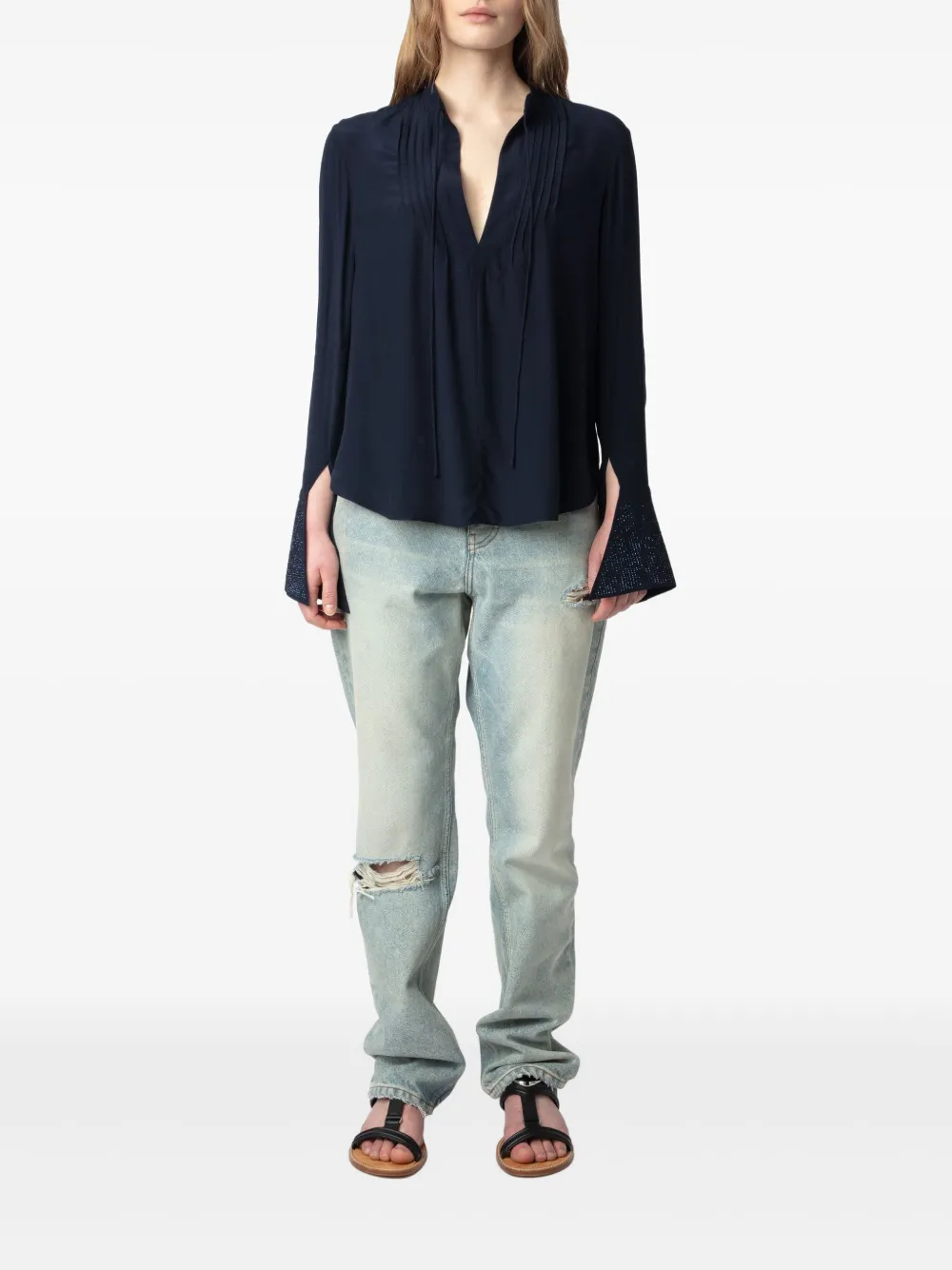 Zadig&Voltaire Taika shirt - Blauw