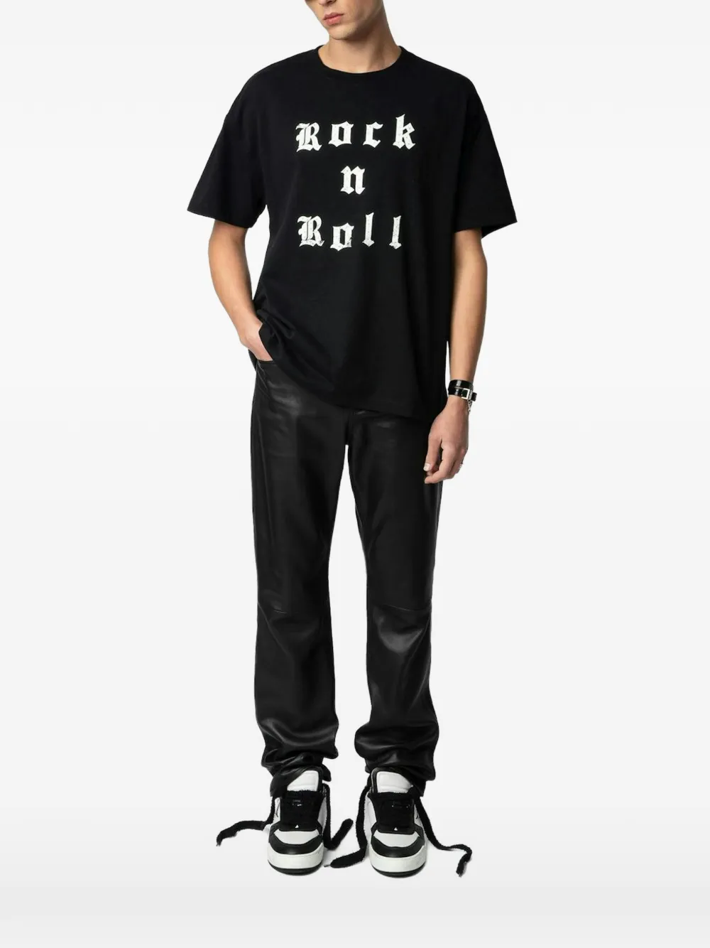 Zadig&Voltaire Rock N Roll T-shirt Zwart