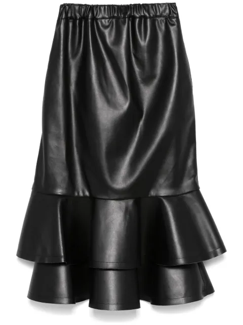 Comme Des Garcons ruffle-hem midi skirt Women