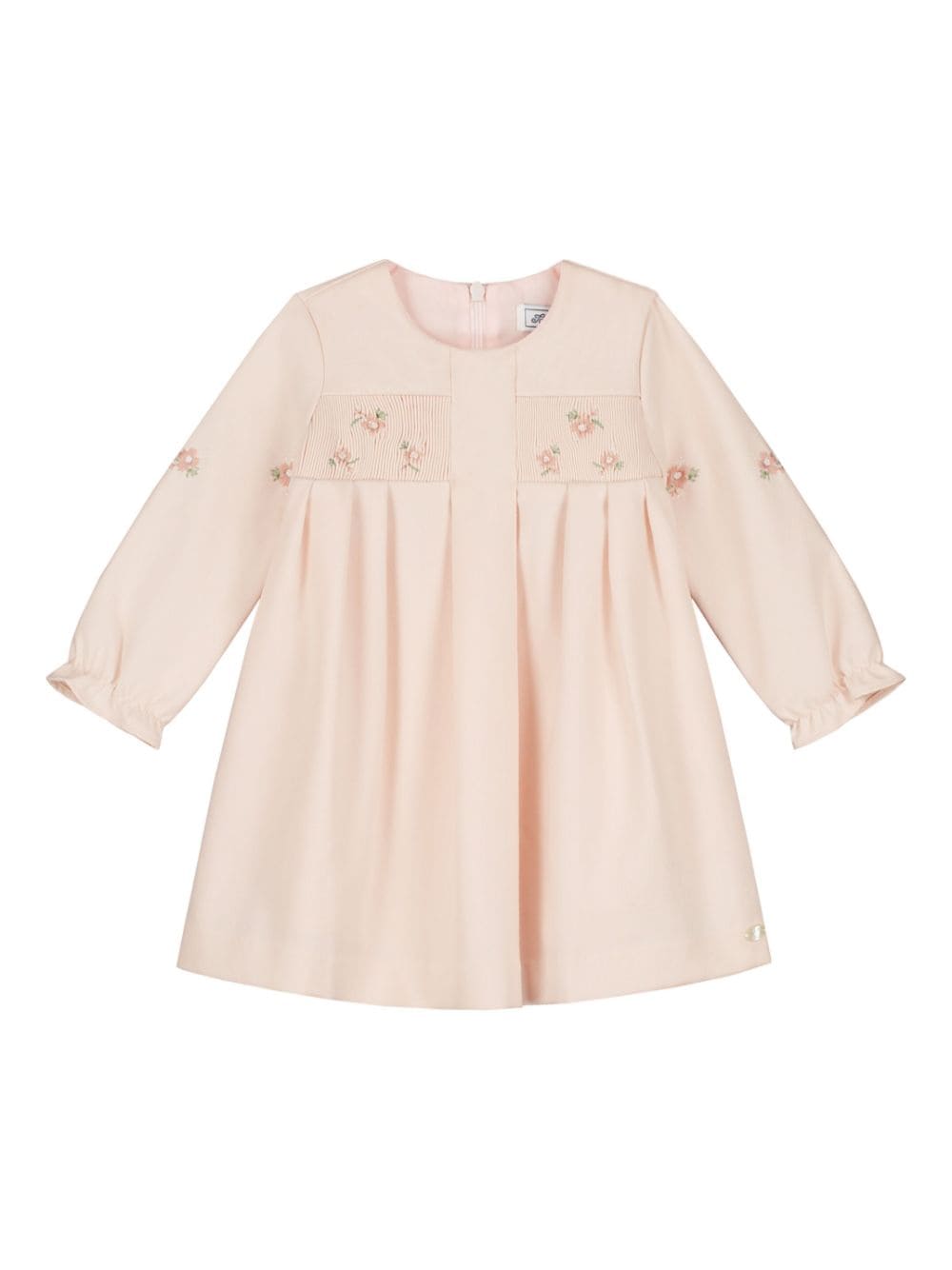 Tartine Et Chocolat smocked embroidered dress - Pink