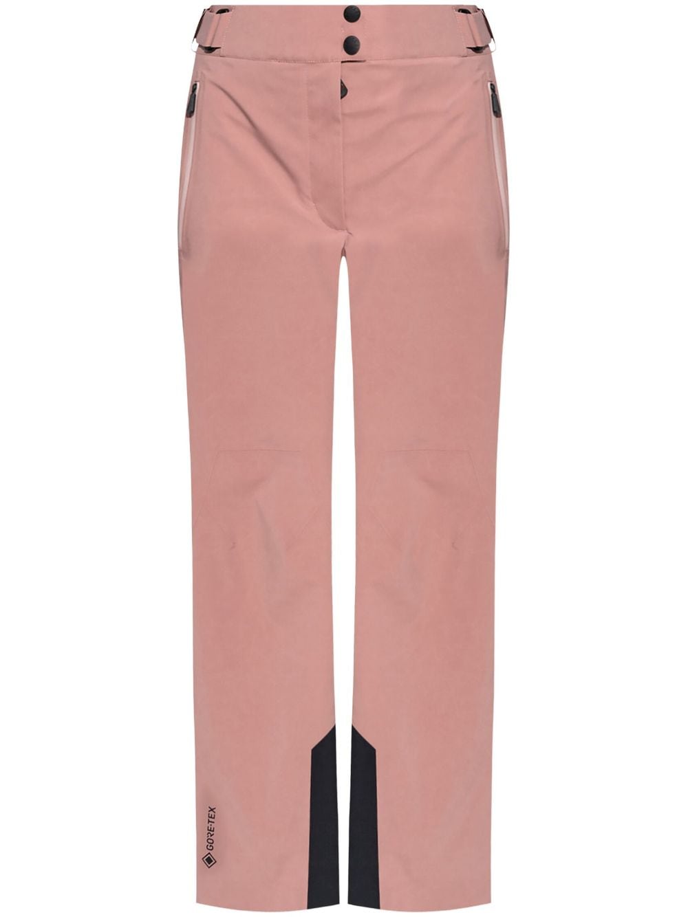 Shop Moncler Logo-print Ski Trousers In Pink