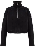 Sportmax half-zip sweater - Black