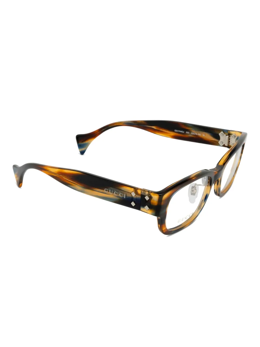 Gucci Eyewear rectangle-frame glasses Bruin