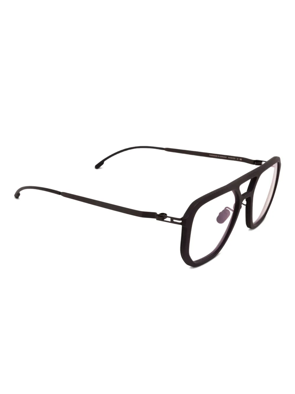 Mykita geometric-frame glasses Zwart