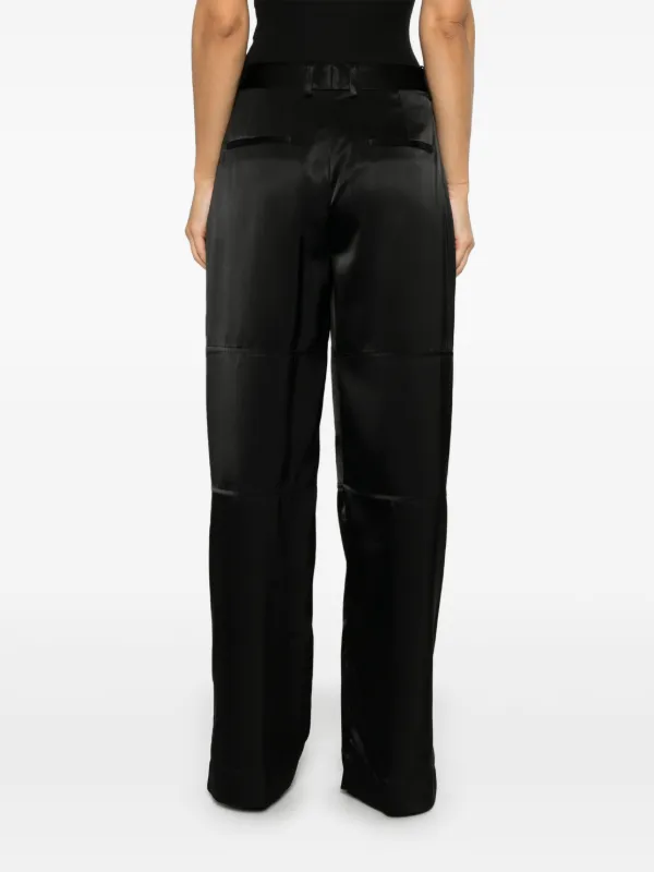 熱販売 サテンパンツ Sander Jil | JP FARFETCH | ブラック パンツ