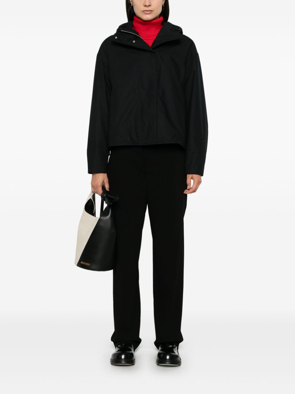 JIL SANDER + HOODED JACKET 