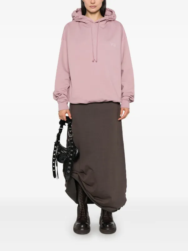 Y-3 Terry パーカー | パープル | FARFETCH JP