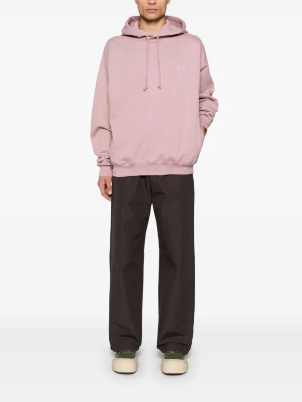 スウェット・トレーナー Y-3 brushed terry hoodie Y-3 Brushed Terry Hoodie | Purple | FARFETCH JO