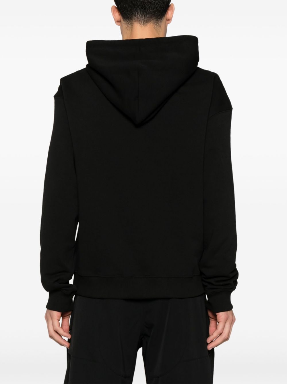 Shop Ih Nom Uh Nit Chateau-print Hoodie In Black