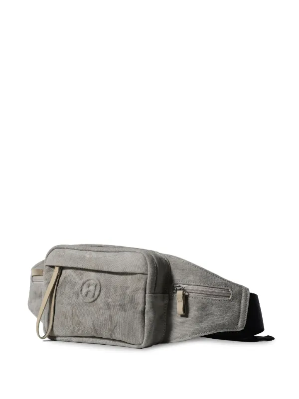 Readymade Sac Banane à Texte Imprimé Gris FARFETCH FR