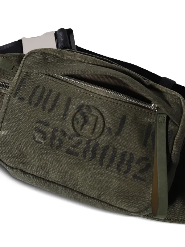 Readymade Sac Banane à Texte Imprimé Vert FARFETCH FR