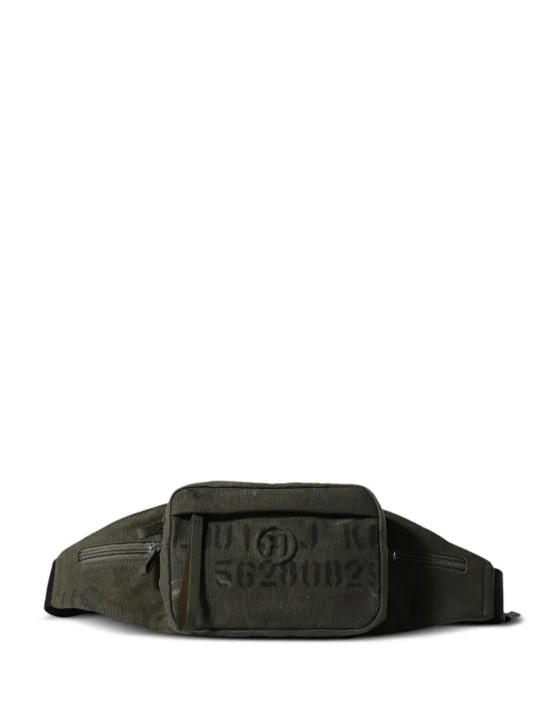 Readymade text-print Belt Bag | Green | FARFETCH