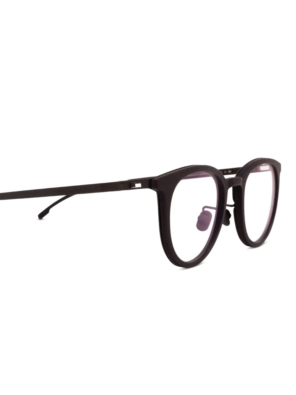 Mykita Sindal bril met rond montuur Zwart