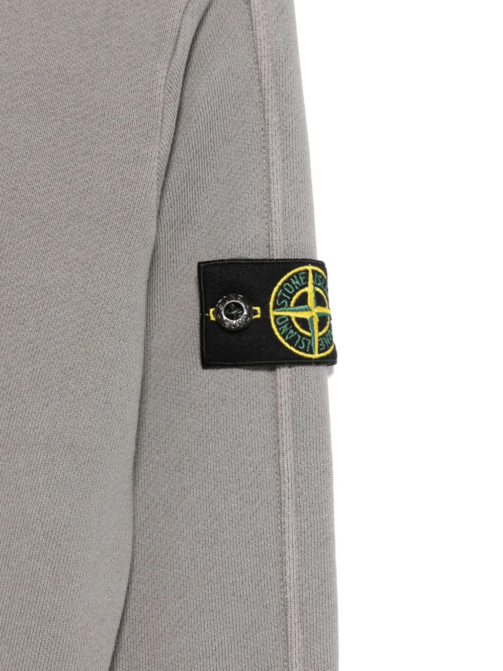 Stone Island Junior Sweater met Compass-logopatch Grijs
