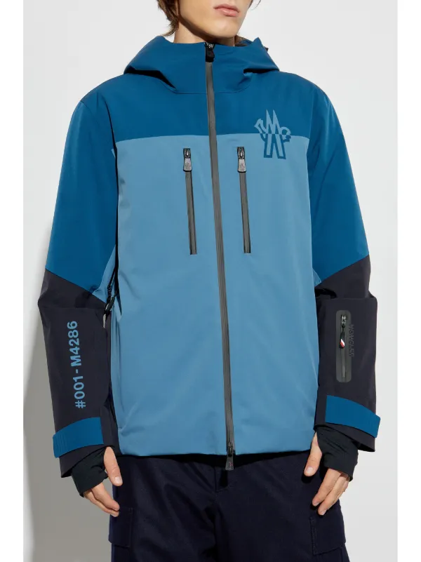 Moncler blue ski jacket on sale