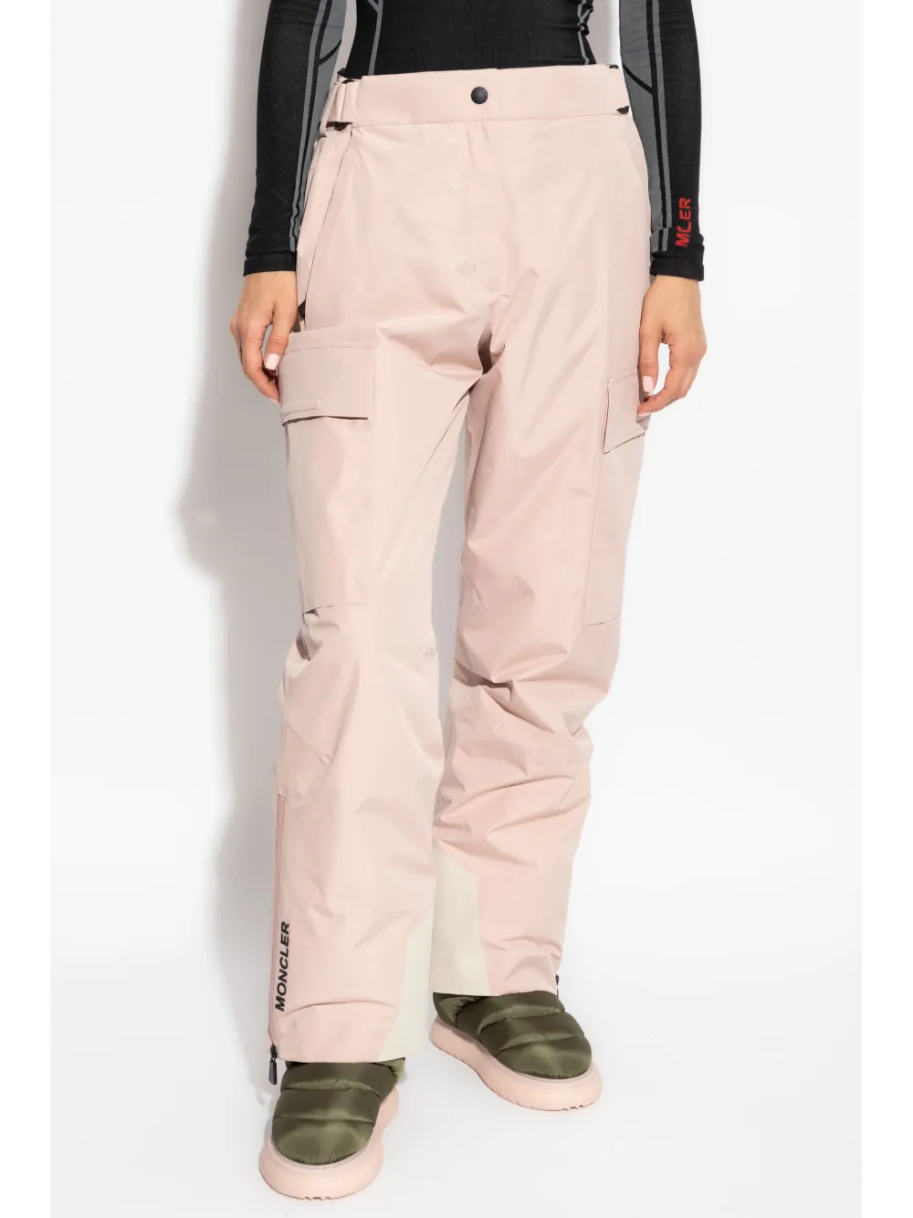 Moncler Grenoble Straight skibroek Roze