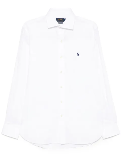 Polo Ralph Lauren logo embroidery long-sleeves shirt