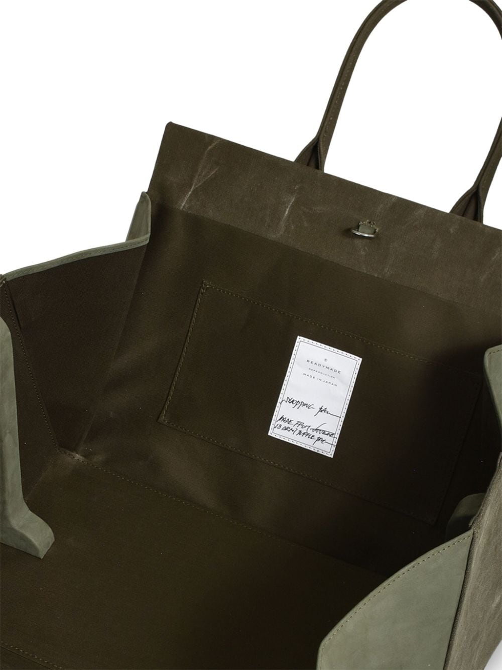 Shop Readymade Logo-print Tote Bag In 绿色