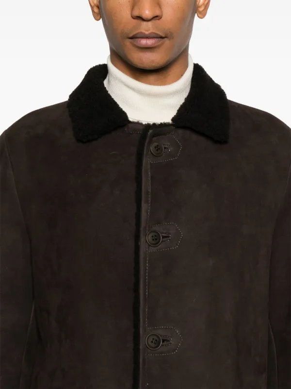 Salvatore Santoro スエード コート | ブラウン | FARFETCH JP