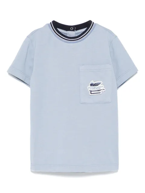 ETRO KIDS t-shirt en coton à motif Pegaso