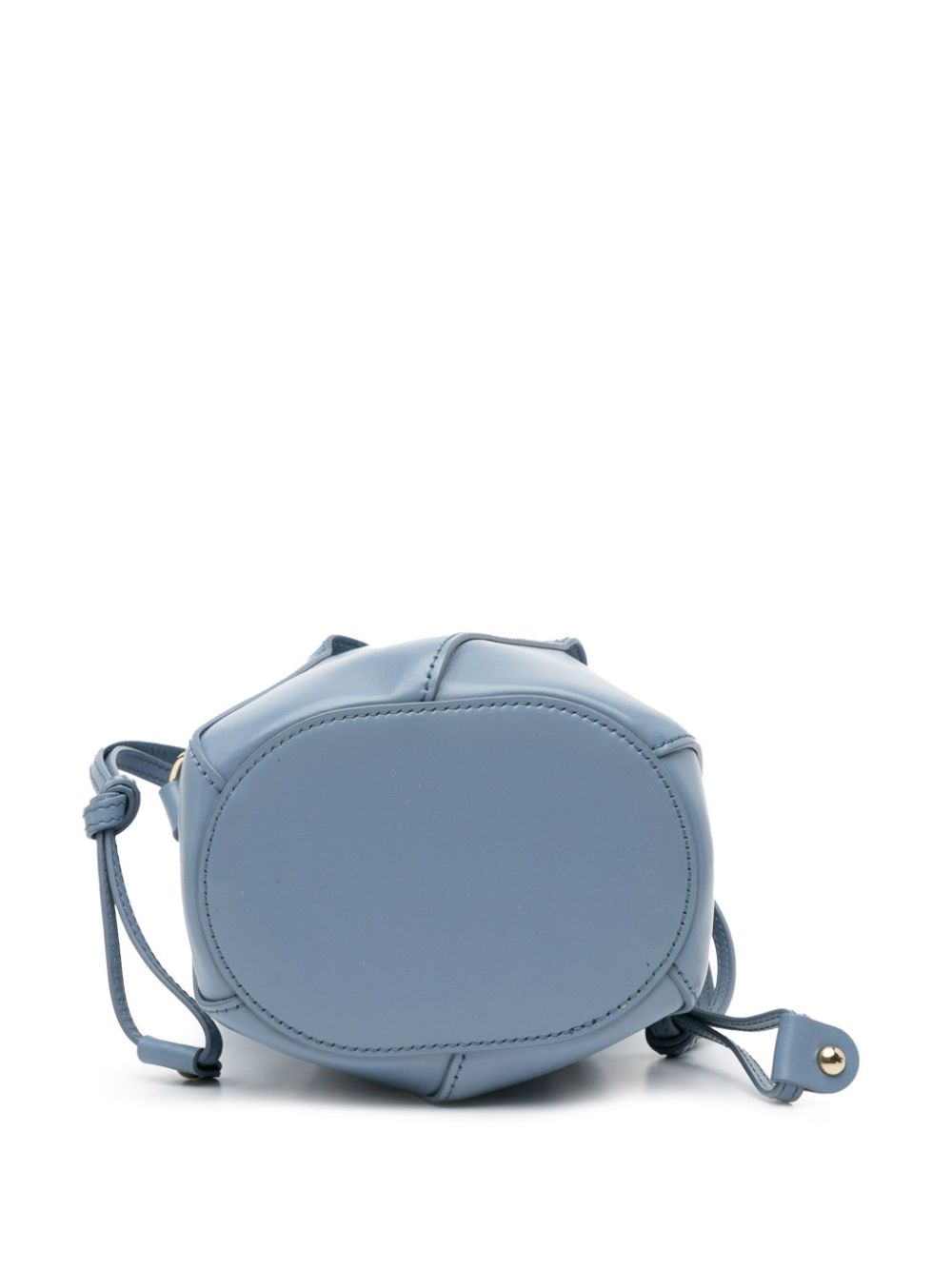 Chloé Pre-Owned 2021 Tulip leren bucket-tas - Blauw