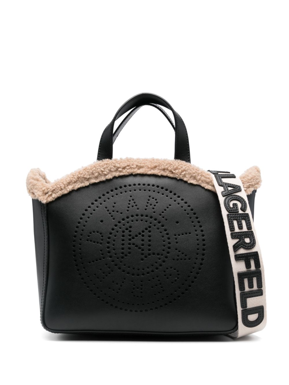 Karl Lagerfeld Circle tote bag - Black