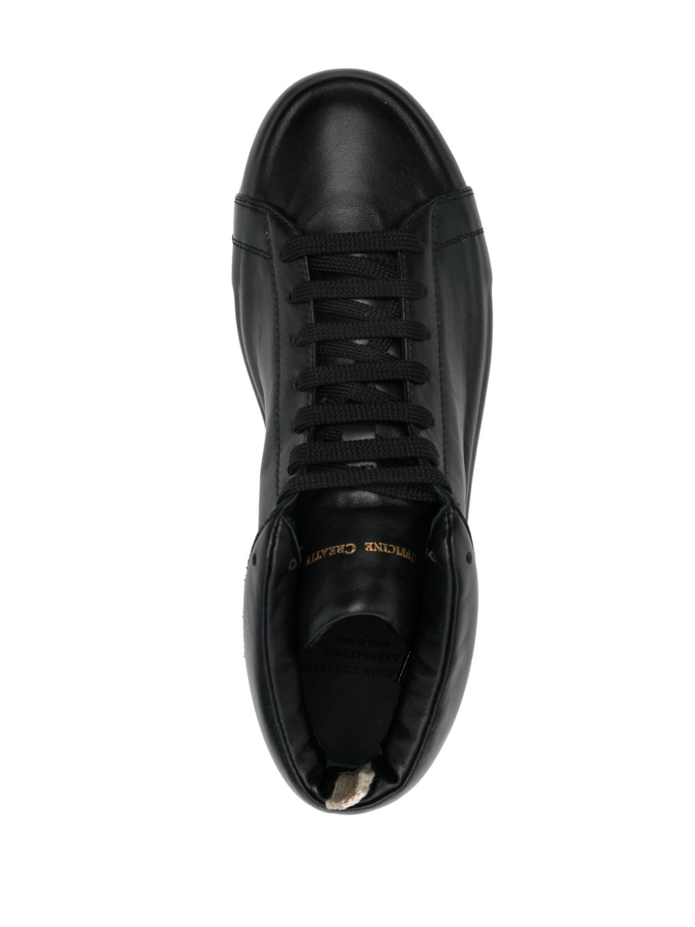 Officine Creative leather sneakers Black