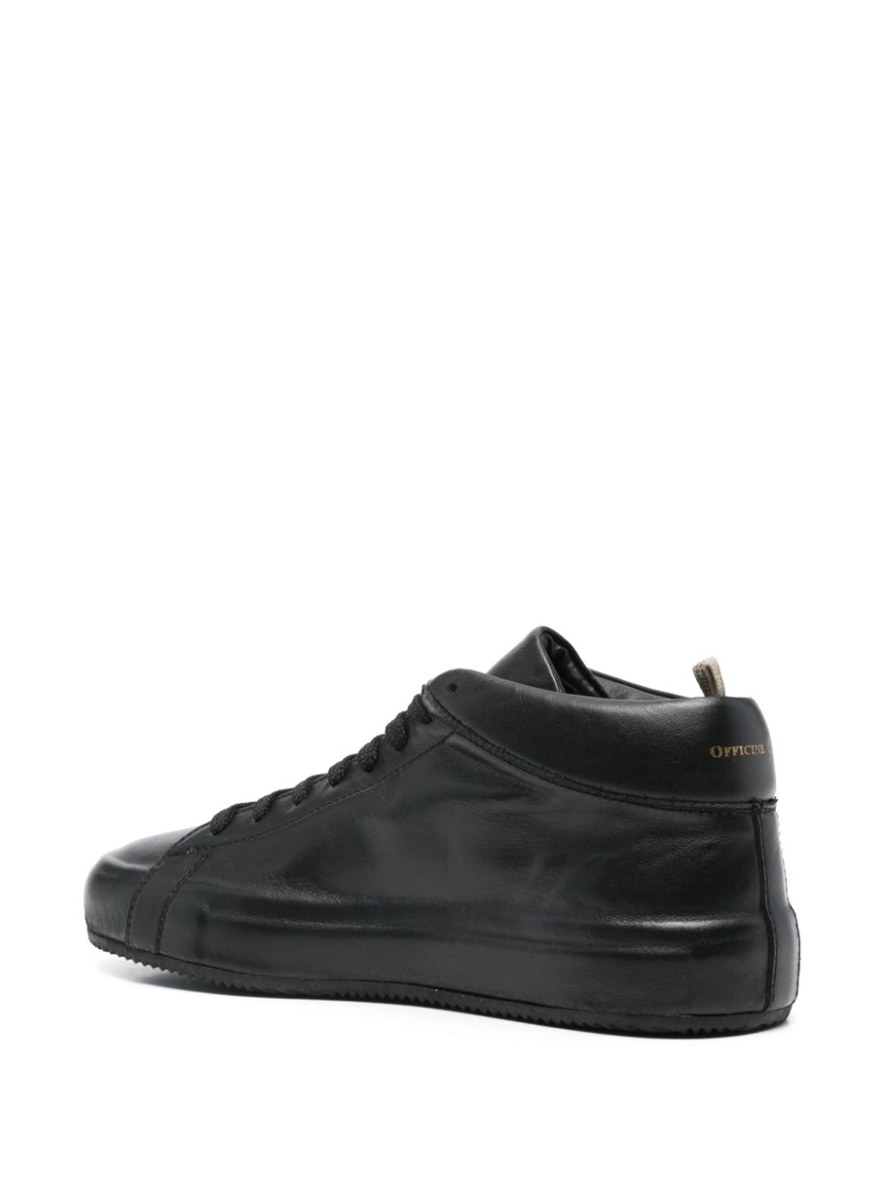 Officine Creative leather sneakers Black