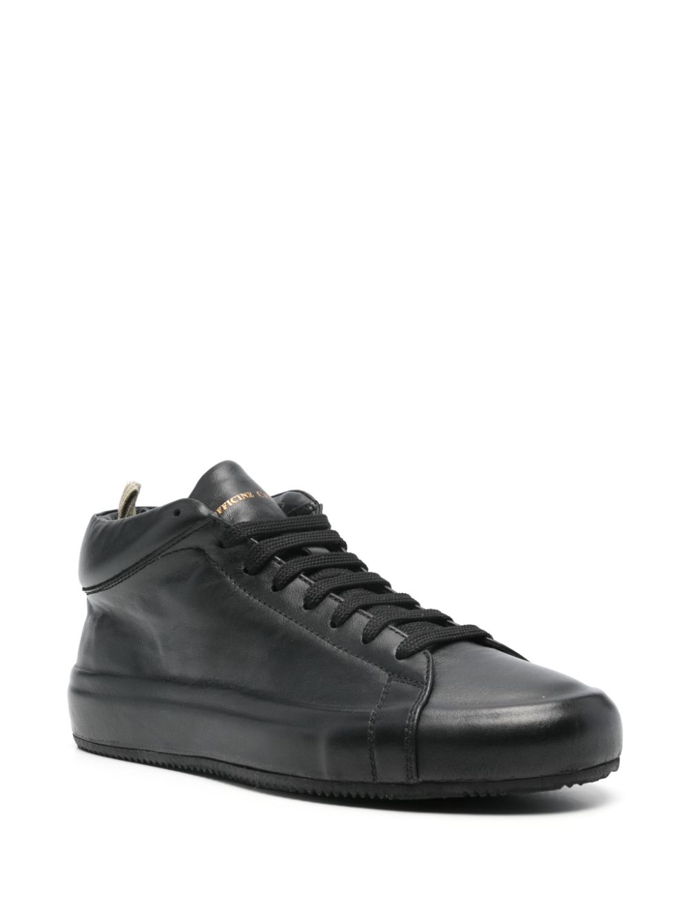 Officine Creative leather sneakers Black