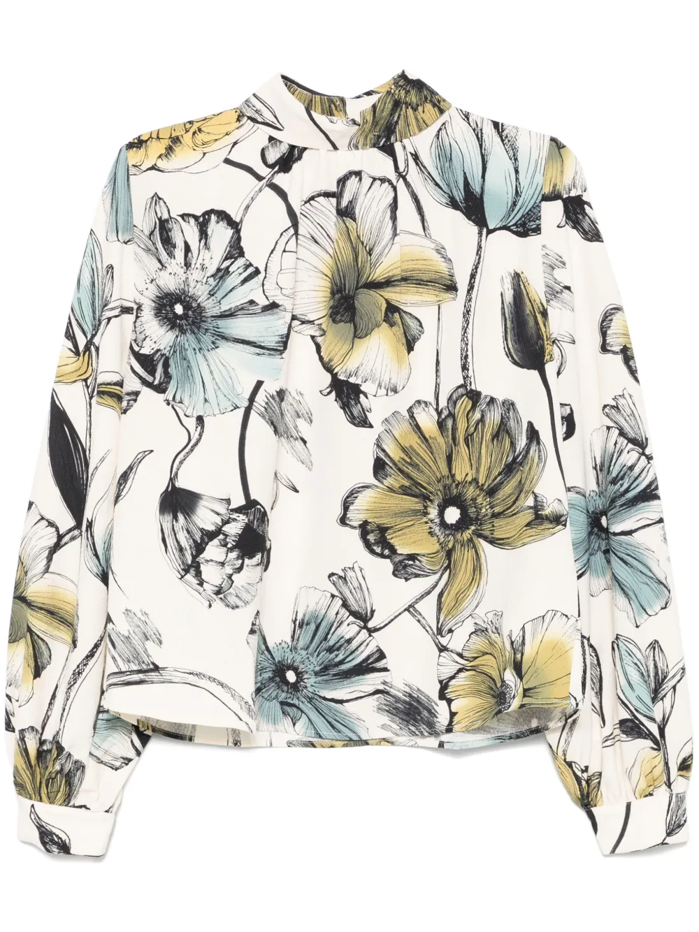 Stine Goya floral-print blouse - Neutrals