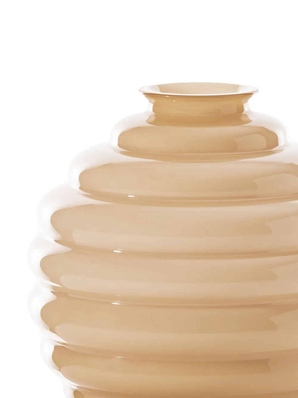 Venini Deco vaas (29 cm x 26 cm) - Beige