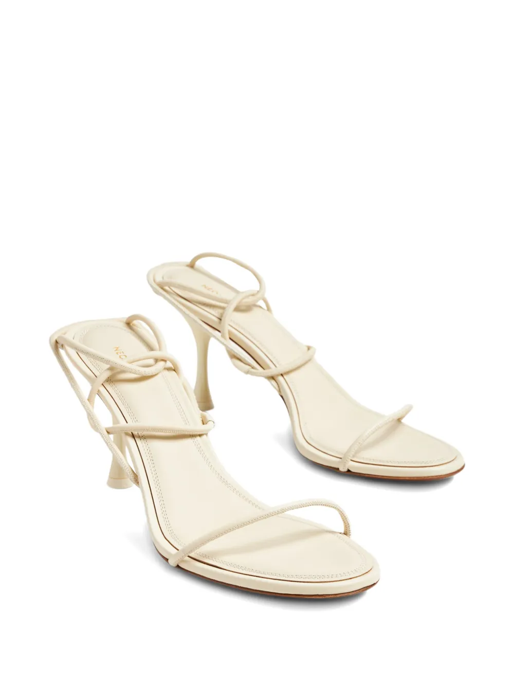 NEOUS 70mm Nenque heeled sandals Neutrals