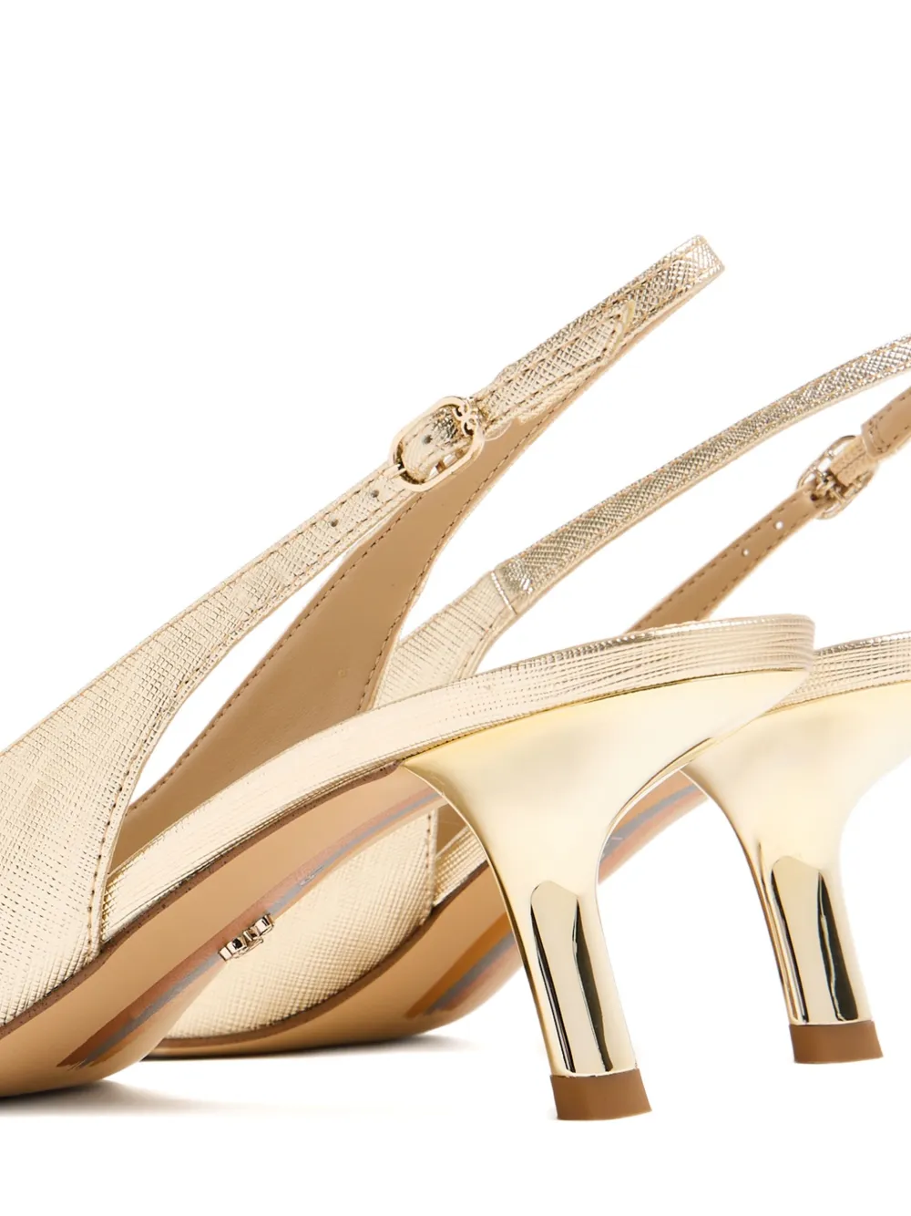 Sam Edelman 70 mm Bianka slingback pumps Goud