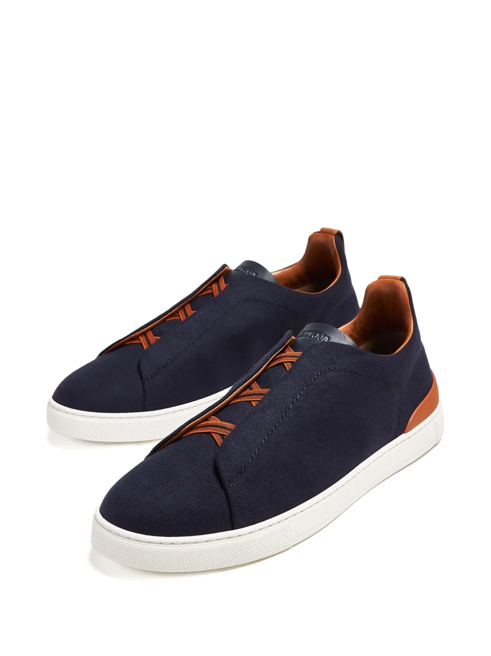 Zegna Triple Stitch sneakers Blue