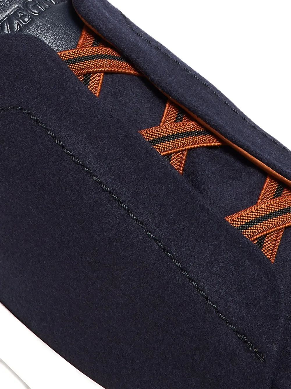 Zegna Triple Stitch sneakers Blue