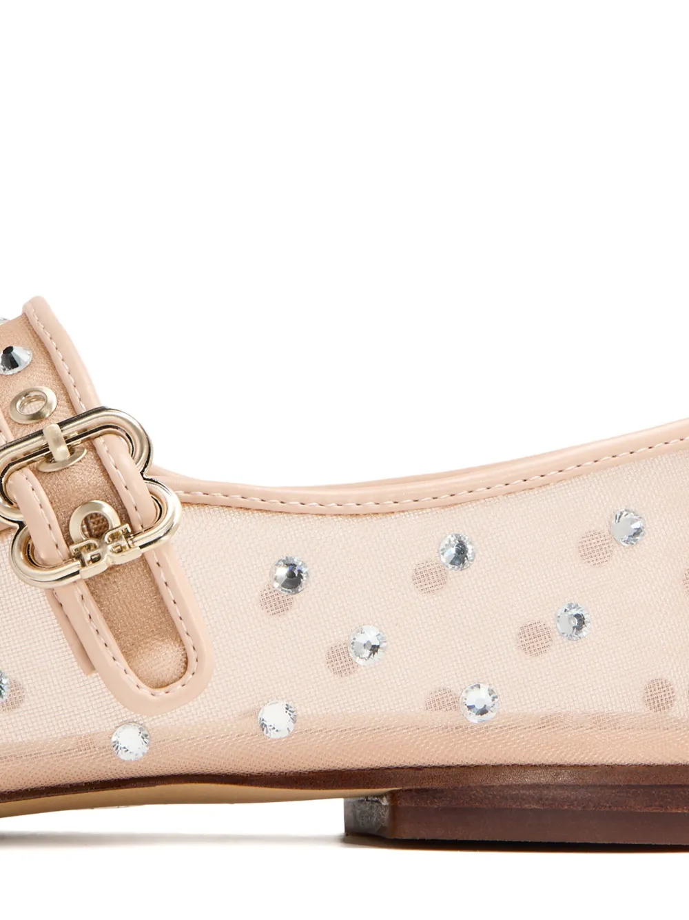 Sam Edelman Michaela Shine Mary Jane ballet flats Pink