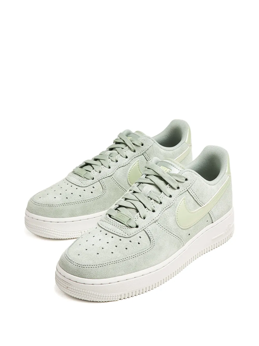 NIKE AIR FORCE 1 '07 SE SUEDE TONAL LACE-UP SNEAKERS