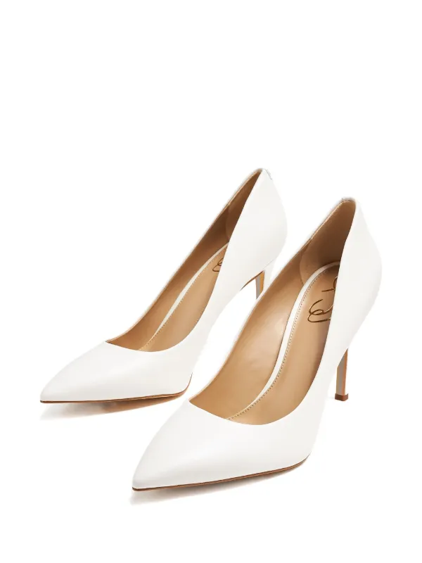 Sam Edelman 100mm Hazel pointed-toe Pumps White FARFETCH JO