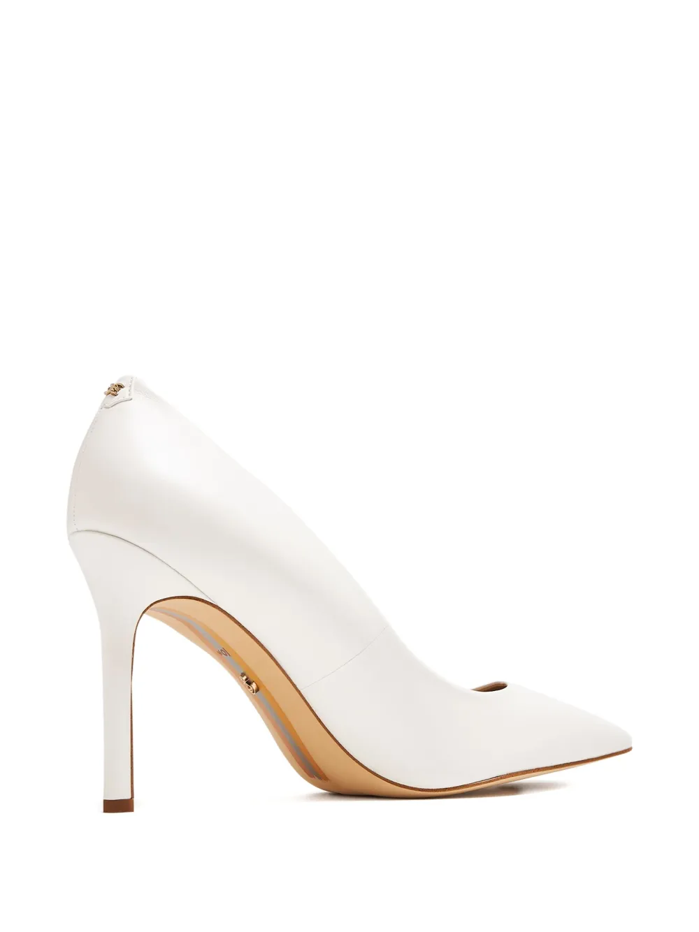 Sam Edelman 100mm Hazel pointed-toe pumps White